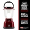 Jasco Enbrighten LED 6D Lantern, Red, with USB Alkaline Charging 29923 - alternate 3